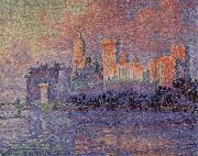 Paul Signac Impression Figure of Palace oil painting artist